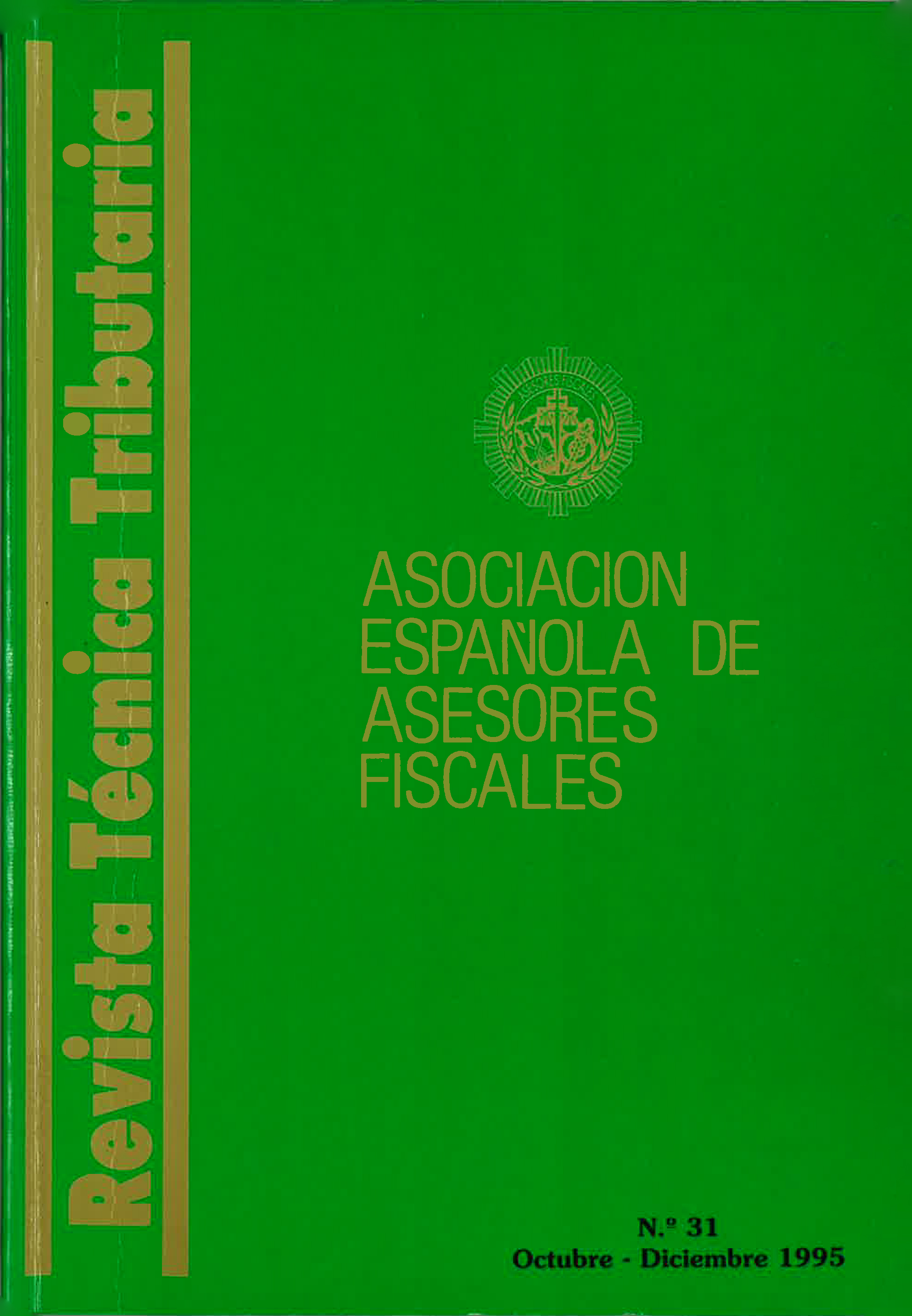 					Ver Vol. 4 Núm. 31 (1995): Revista Técnica Tributaria - Nº 31
				