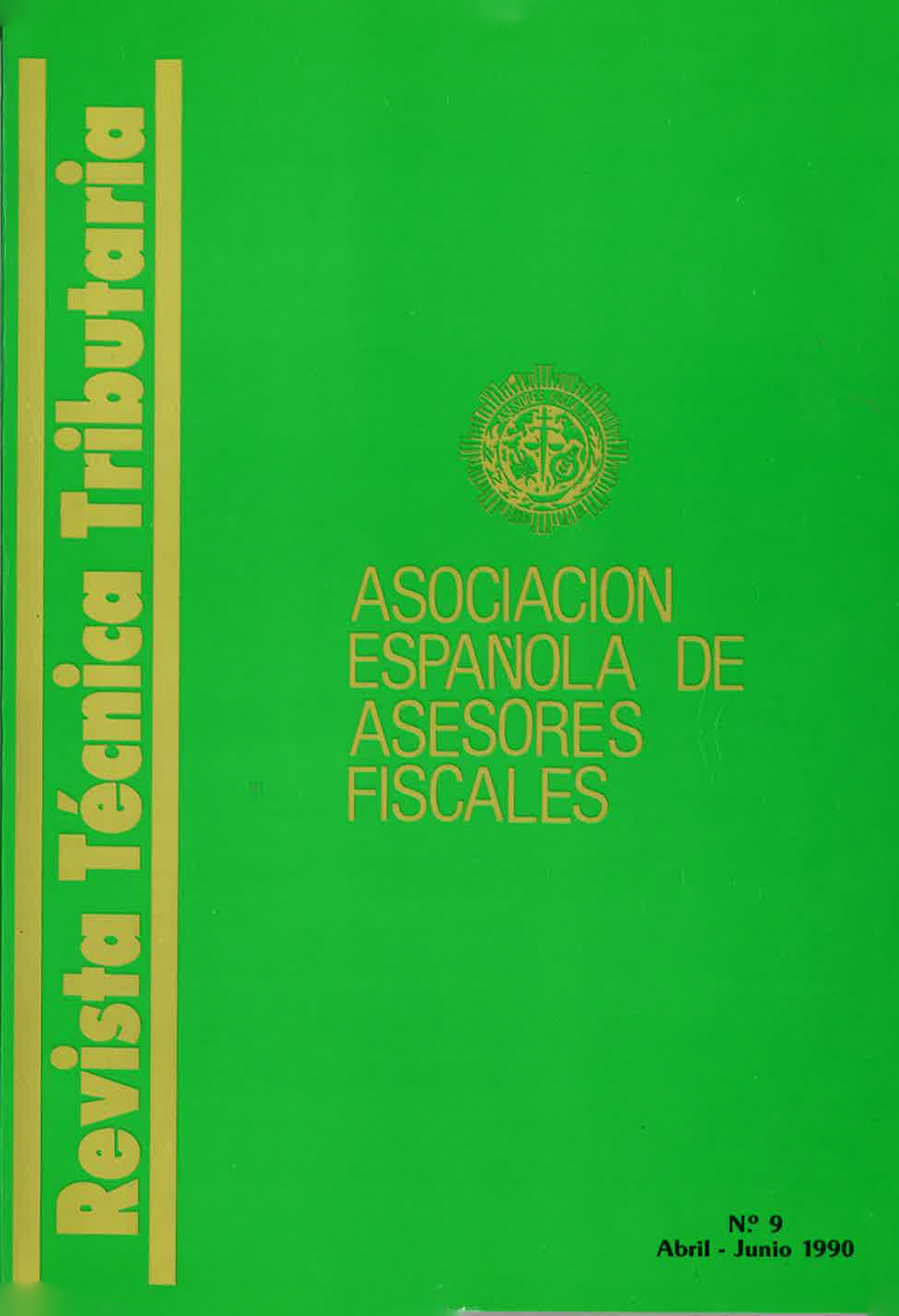 					Ver Vol. 2 Núm. 9 (1990): Revista Técnica Tributaria - Nº 9
				