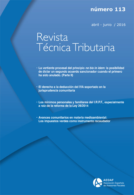 					Ver Vol. 2 Núm. 113 (2016): Revista Técnica Tributaria - Nº 113
				